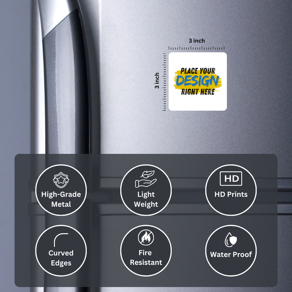 Customise Your Design Here | Fridge Magnet | 000FM