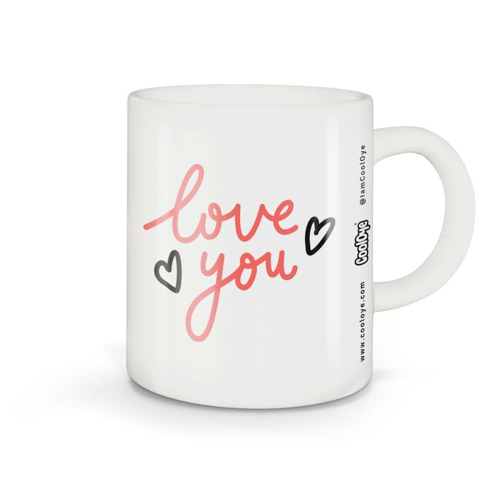 001 - Love You Coffee - Coffee Mug