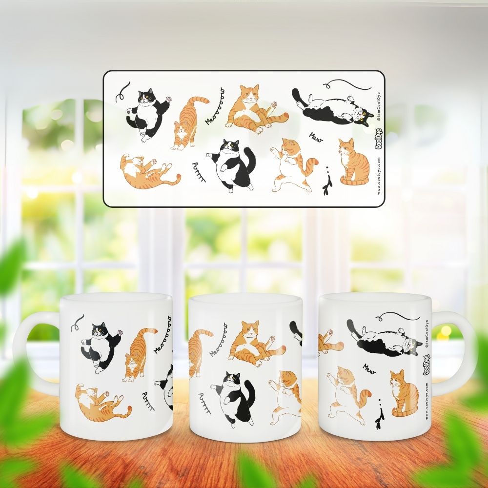 005 - Cat Mischief - Coffee Mug