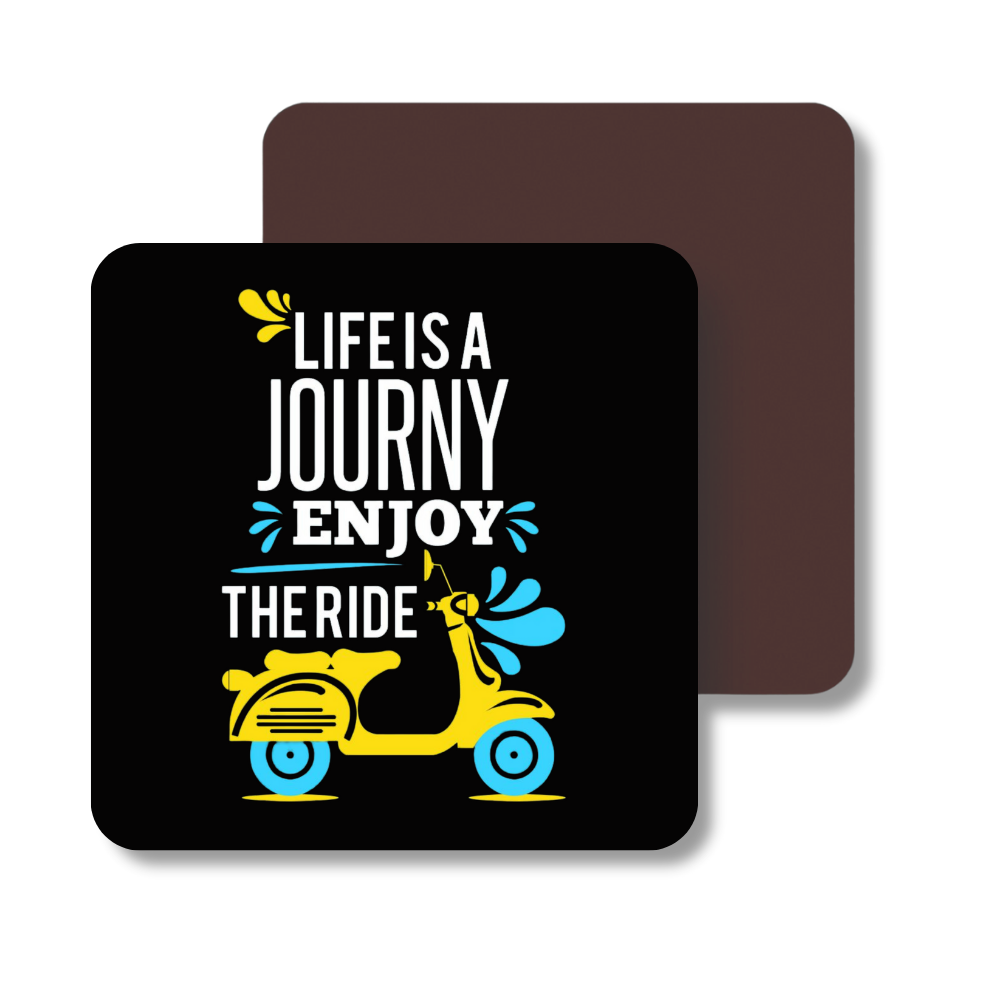 Life is a journey enjoy the ride | Fridge Magnet | 054FM
