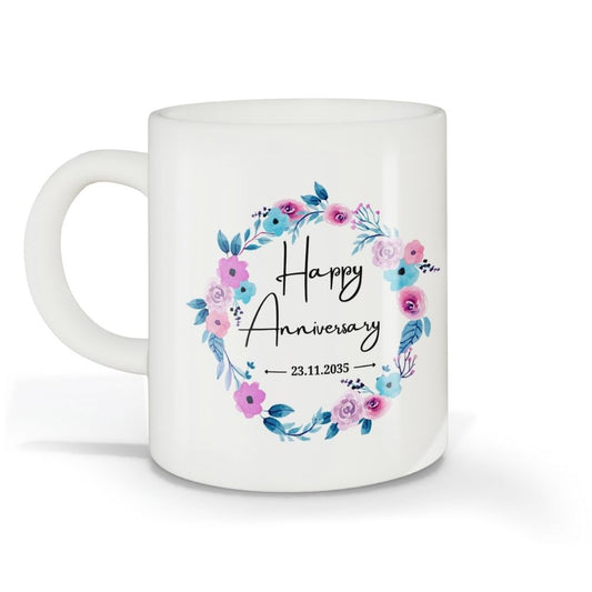002 - Happy Anniversary - Coffee Mug
