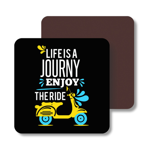 Life is a journey enjoy the ride | Fridge Magnet | 054FM