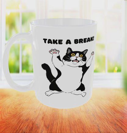003 - Take a Break Drink Coffee - Coffee Mug