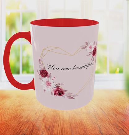 004 - You are Beautiful, You are Unique - Coffee Mug